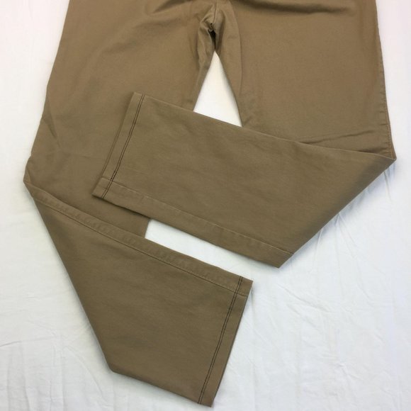 DELIA*s KHAKI CHINOS PANTS STRAIGHT LEG TAN WOMENS 13/14 R - Picture 10 of 14